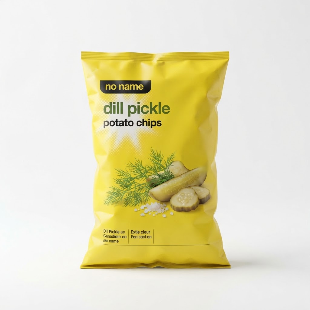 No Name Dill Pickle Potato Chips