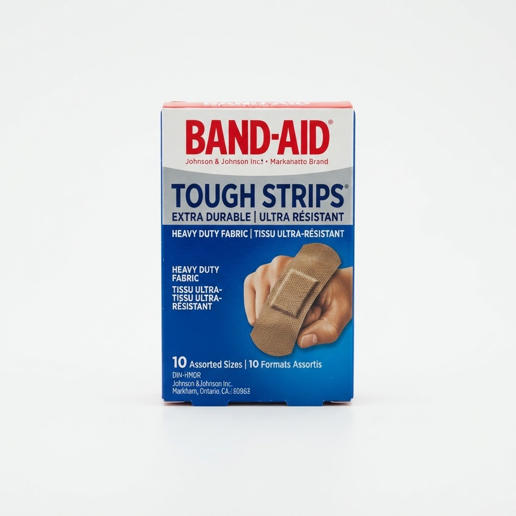 Band-Aid Tough Strips