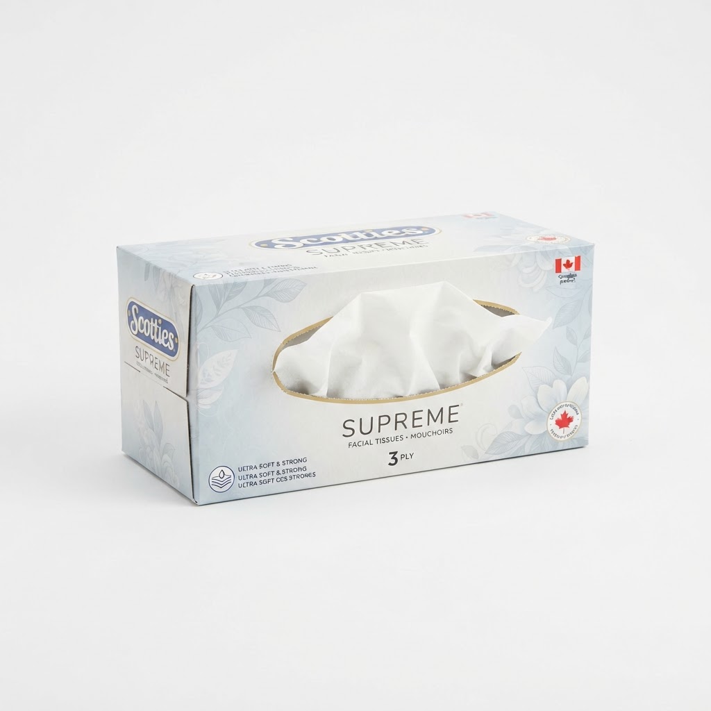 Scotties Supreme Facial Tissues