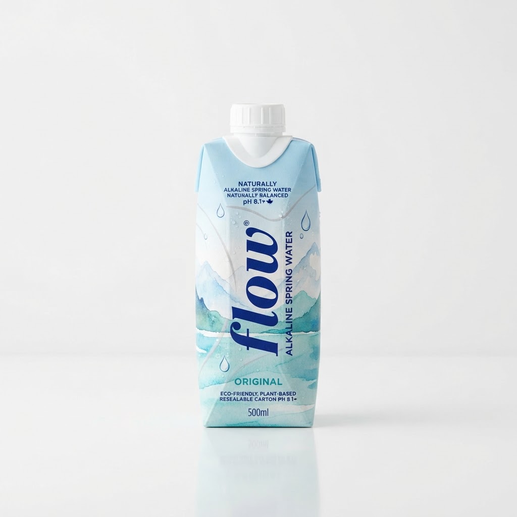 Flow Mineral Spring Water