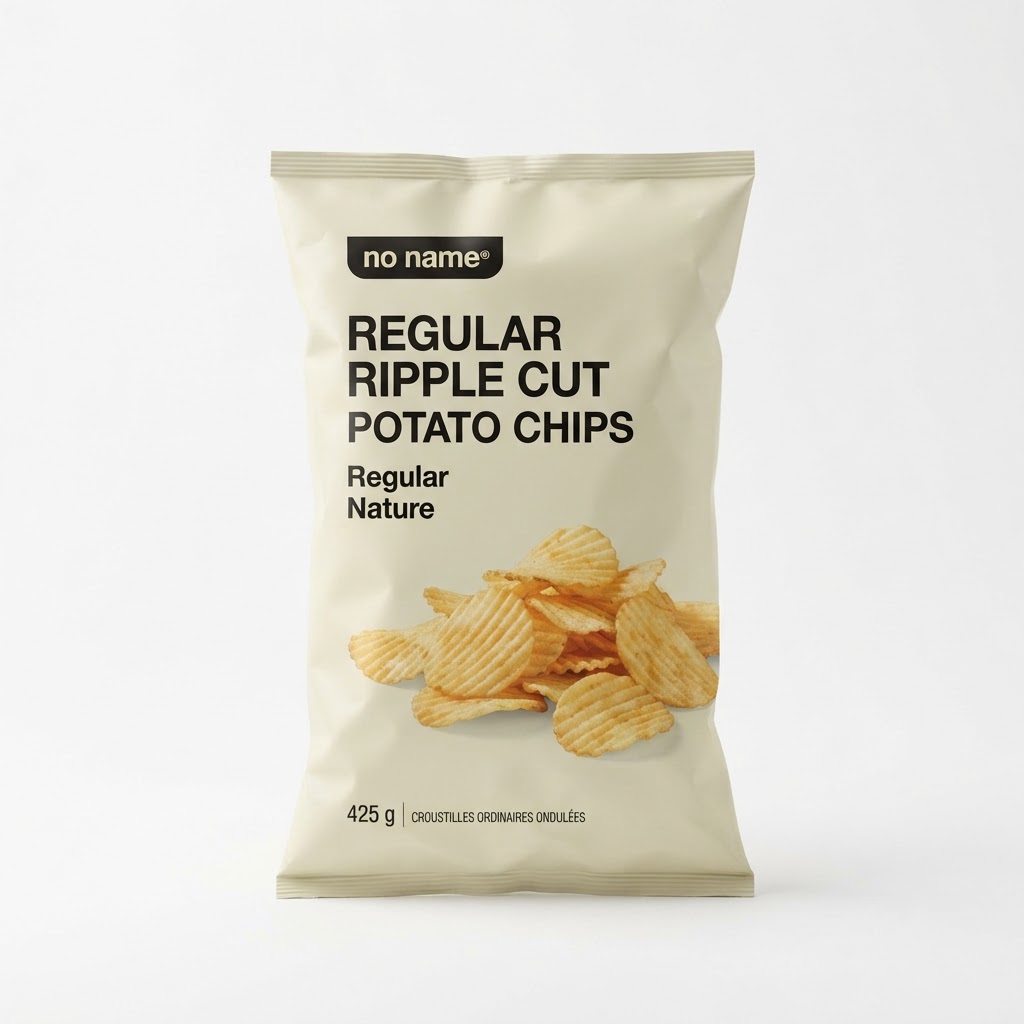No Name Regular Ripple Cut Potato Chips