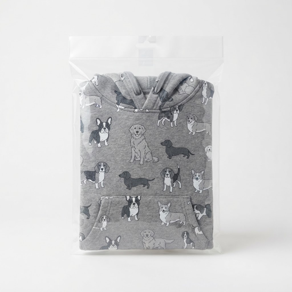 Dog Print Hoodie