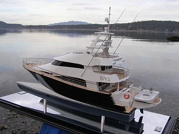 TATAMI Yacht Scale Model