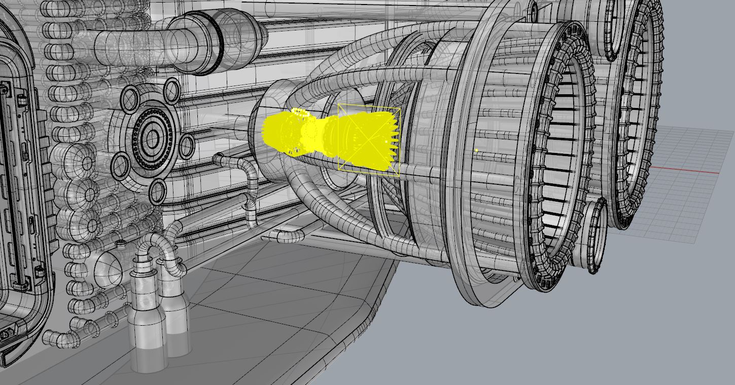 Lost in Space Jupiter Engine — CAD