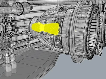 Lost in Space Jupiter Engine — CAD