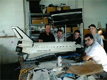 6' Space Shuttle Model for Disney