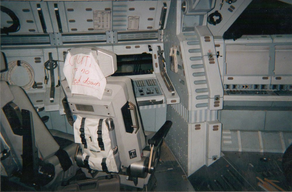 Spacecraft Control Room Set