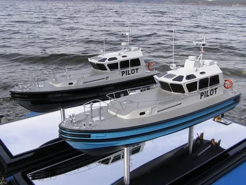 Fireboat & Pilot Boat Miniatures