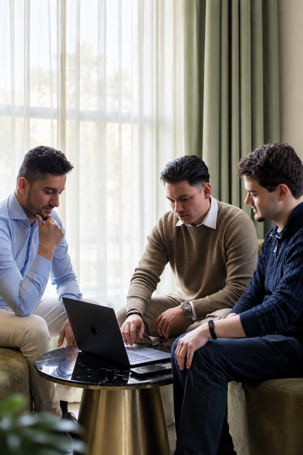 Het team van Digital Ease aan het werk