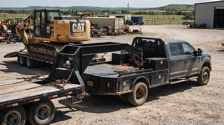Tow Vehicle Upgrades and GCWR A heavy-duty truck bed replacement on a dually pickup