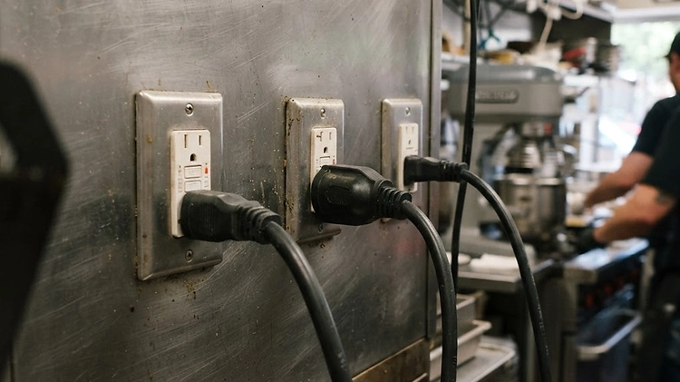 Calculating food trailer electrical load wattage