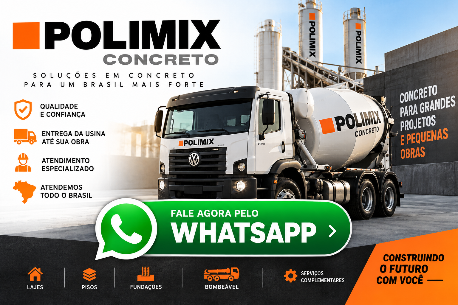 Polimix Concreto — soluções em concreto