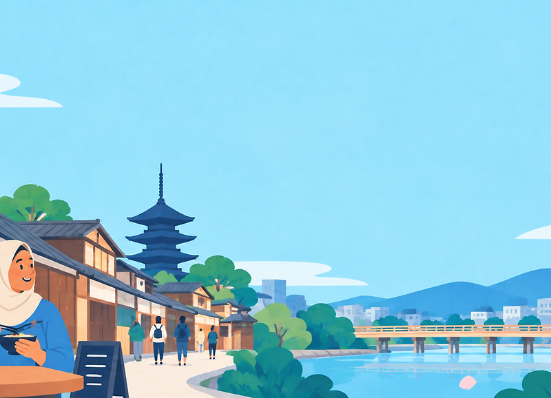 Japanese street scene