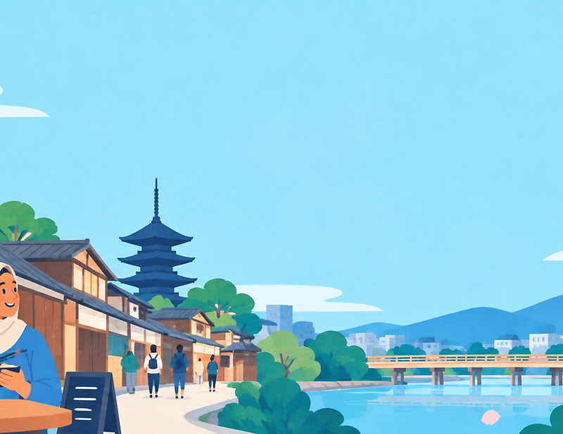 Japanese street scene