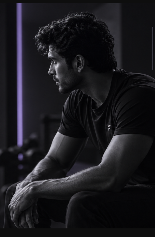 Man in gym