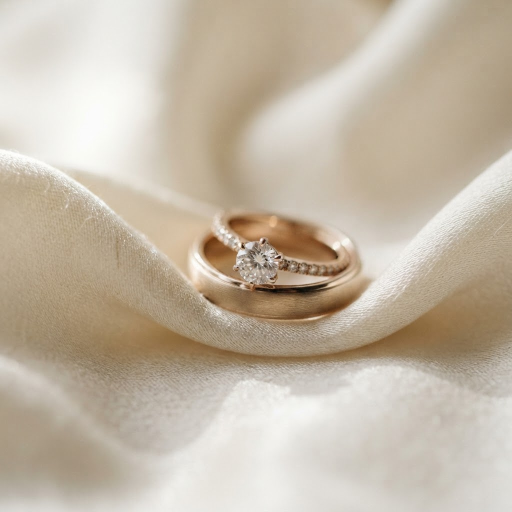 Wedding ring detail