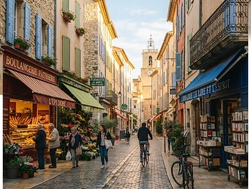 Rue commerçante