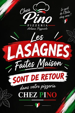 Chez Christian Pino — Les lasagnes faites maison sont de retour