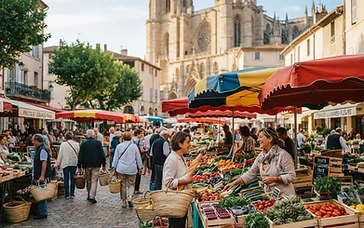 Marché Traditionnel De Bouzigues