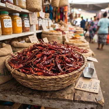 Dried Bird's Eye Chillies