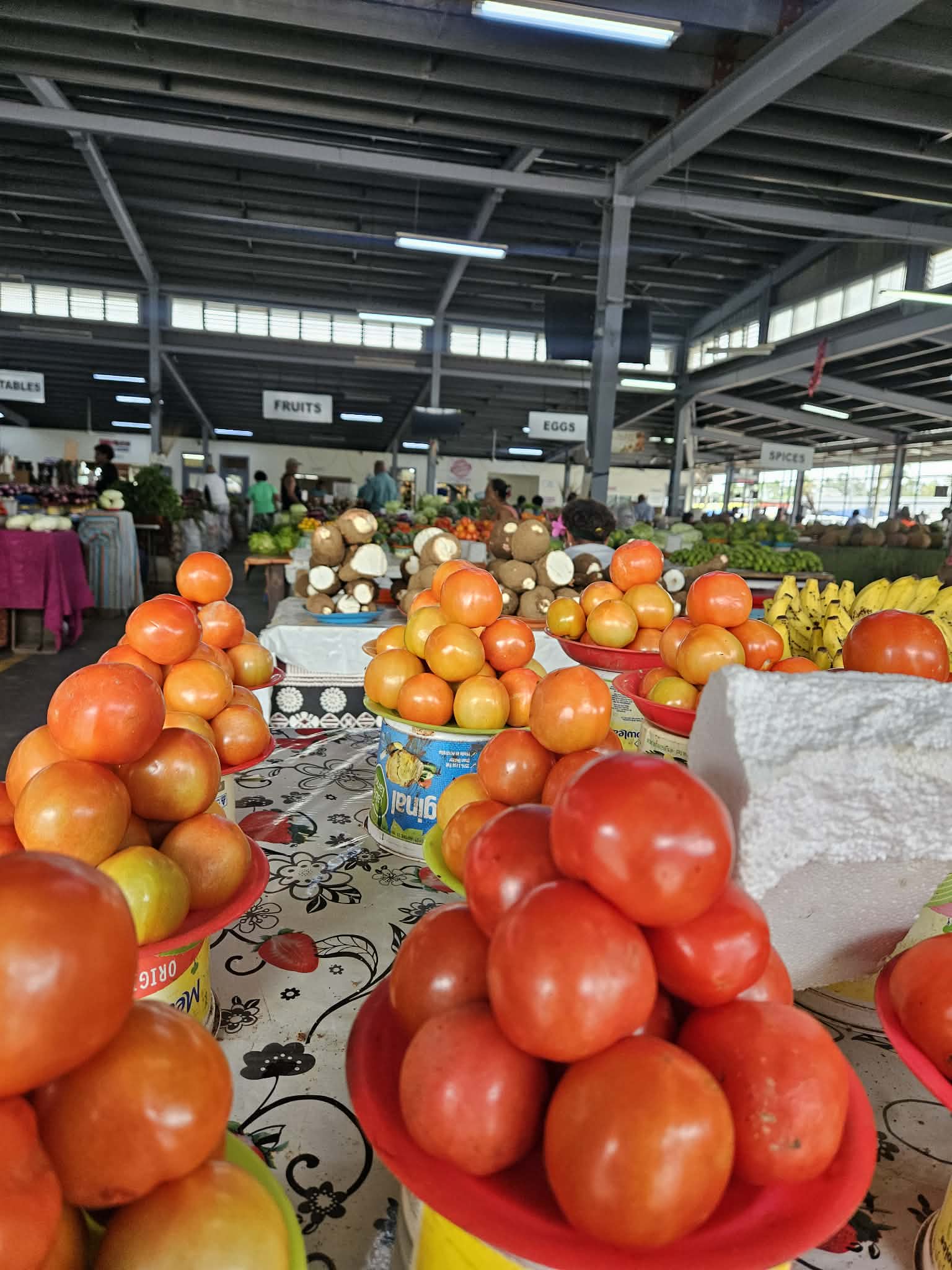 Fruits, eggs & spices