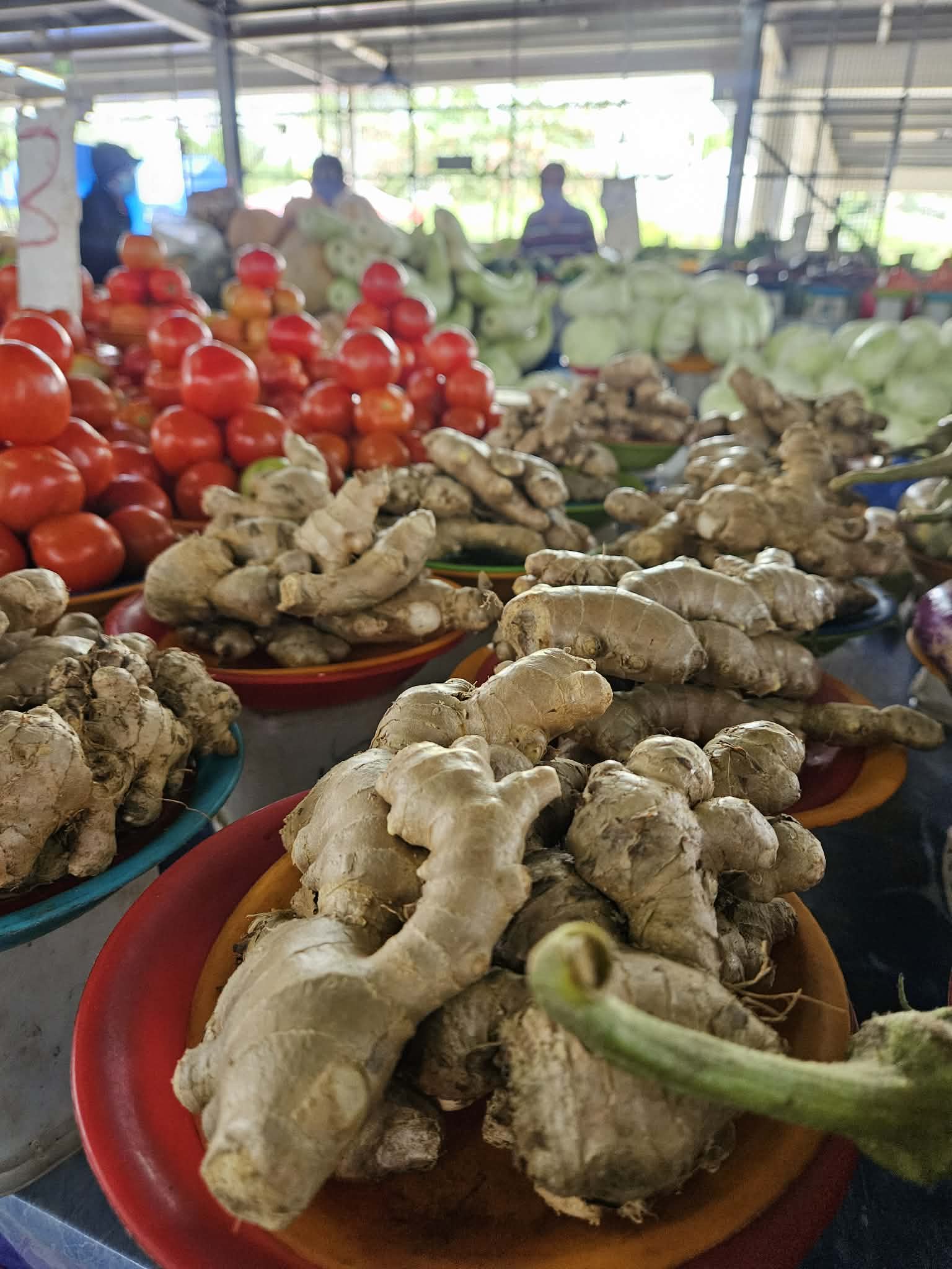 Ginger & tomatoes