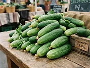 Fresh Cucumbers