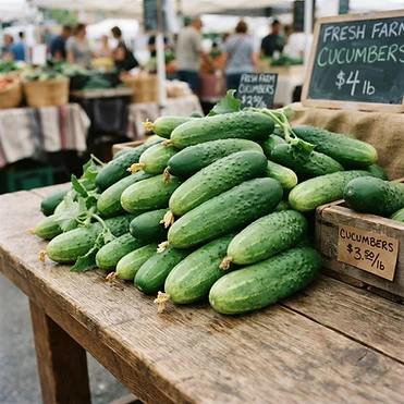 Fresh Cucumbers