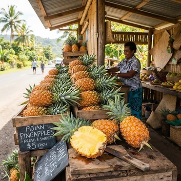 Sweet Ripe Pineapples
