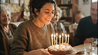 Candles on a Birthday Cake: A Greek Offering