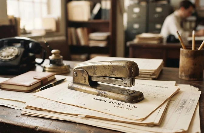 The Humble Stapler: A Royal Tool for Paperwork