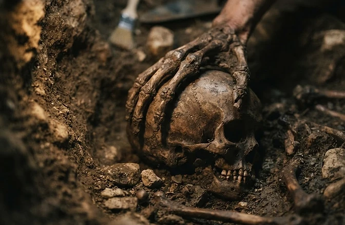 Ancient Cousins Buried Their Dead
