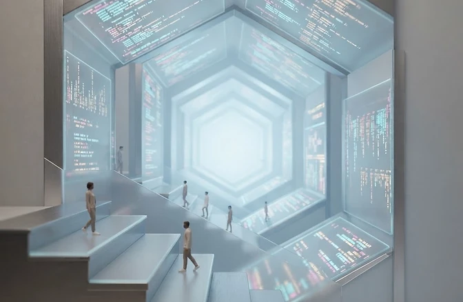 The Library of Babel: A Digital Infinite