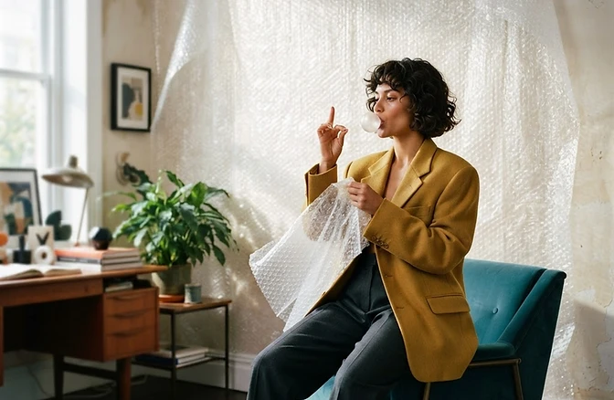 Bubble Wrap Was Originally Wallpaper
