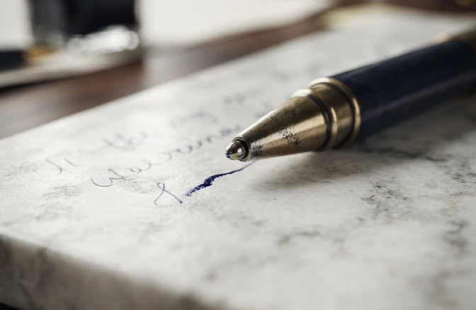 The Ballpoint Pen: A Marble-Inspired Revolution