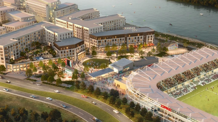 Berkley Riverfront in Kansas City, Missouri