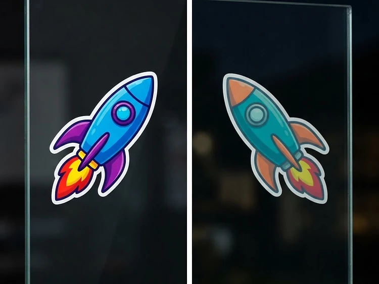 Double Sided Printed Stickers — view 3