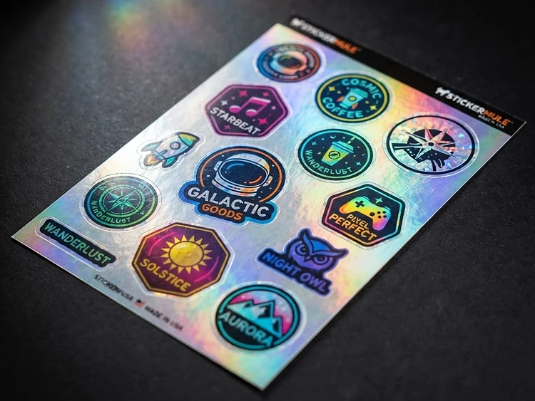 Holographic Stickers — view 2