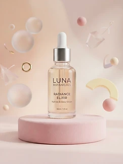 AI Product Render example — Skincare