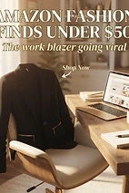 Amazon Fashion Finds Under $50: The Viral Work Blazer