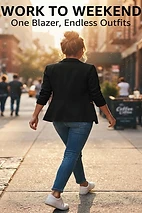 Work to Weekend: One Blazer, Endless Outfits