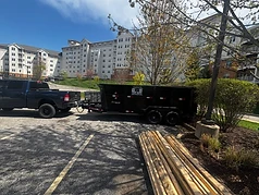 Our own truck & dump trailer