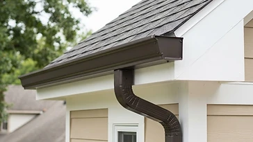 Gutters in Collinsville IL by Top Dog Contracting