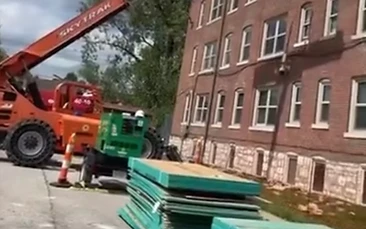 Top Dog Contracting storm restoration project