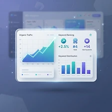 InRankSEO analytics dashboard