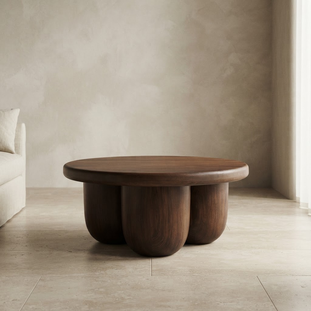 Clara Sculpted Coffee Table