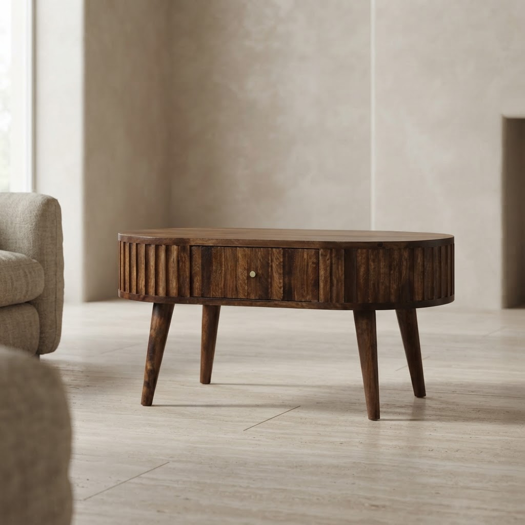 Stripe Chestnut Coffee Table