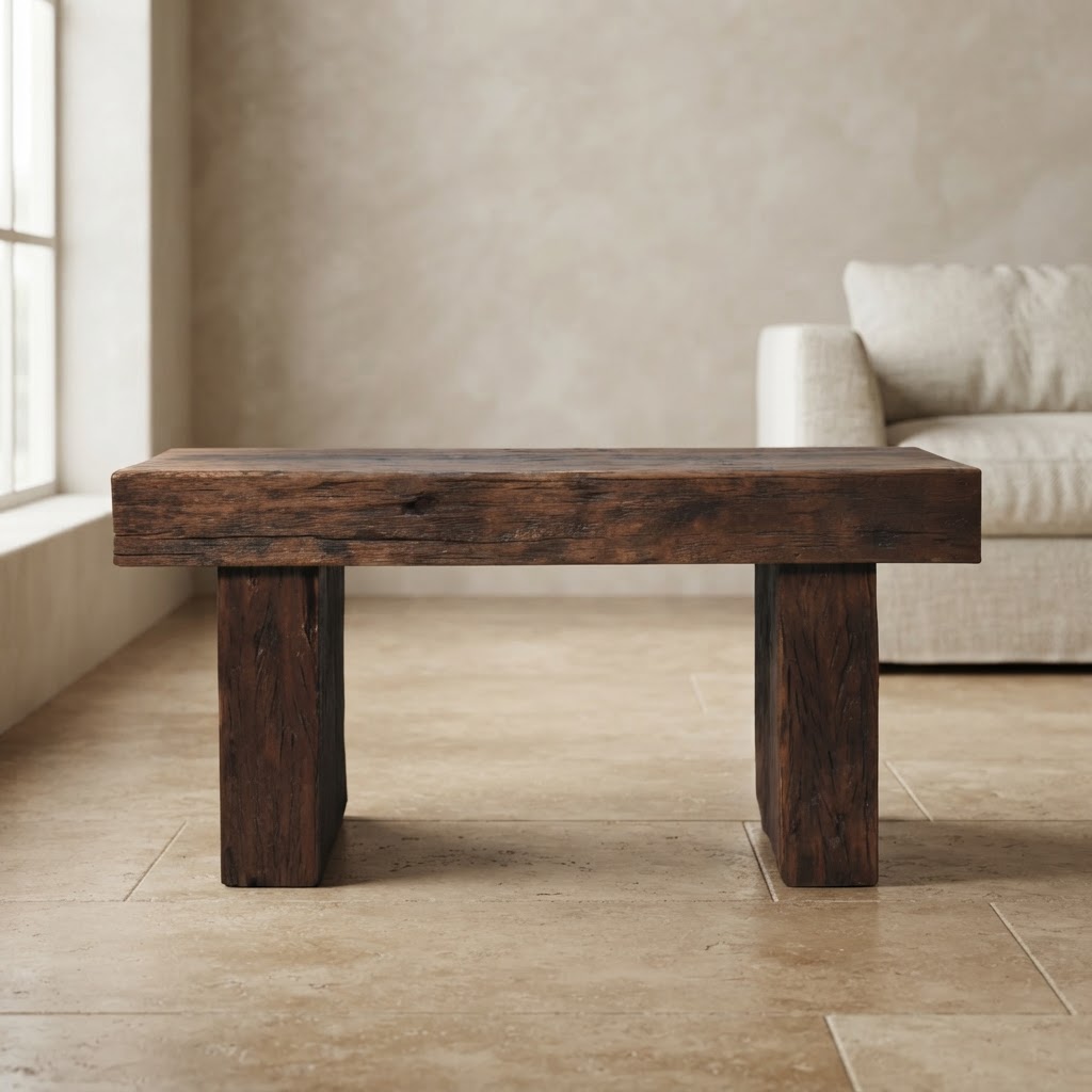 Reclaimed Cube Coffee Table