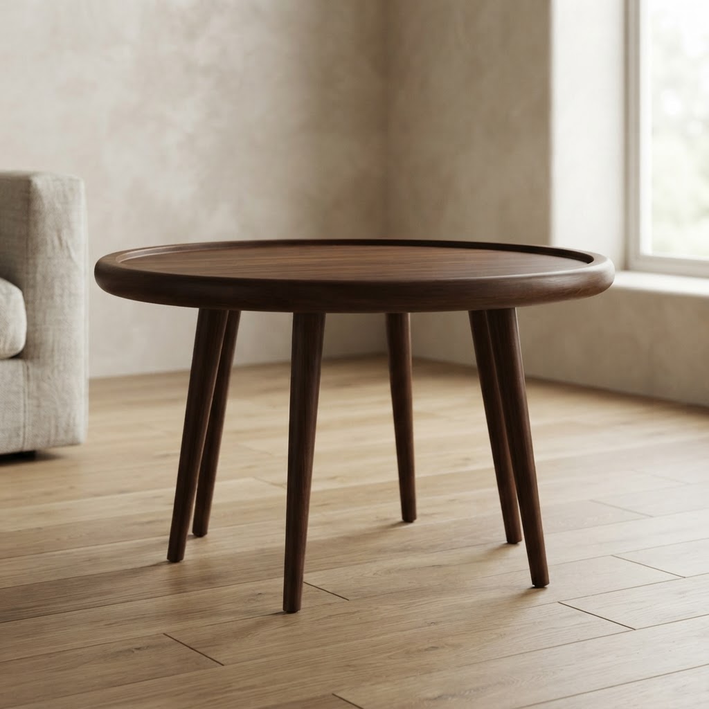 Chestnut Plate Coffee Table
