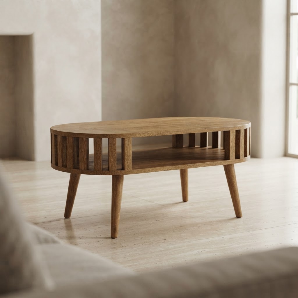 Honey Caramel Ariella Coffee Table
